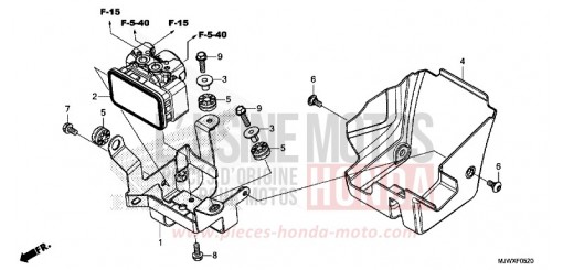 MODULATEUR ABS CB500XAJ de 2018